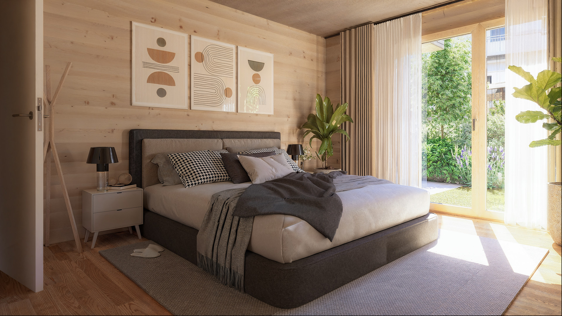 Visualisierung Schlafzimmer